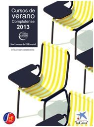 Cartel curso de verano de El Escorial 2013